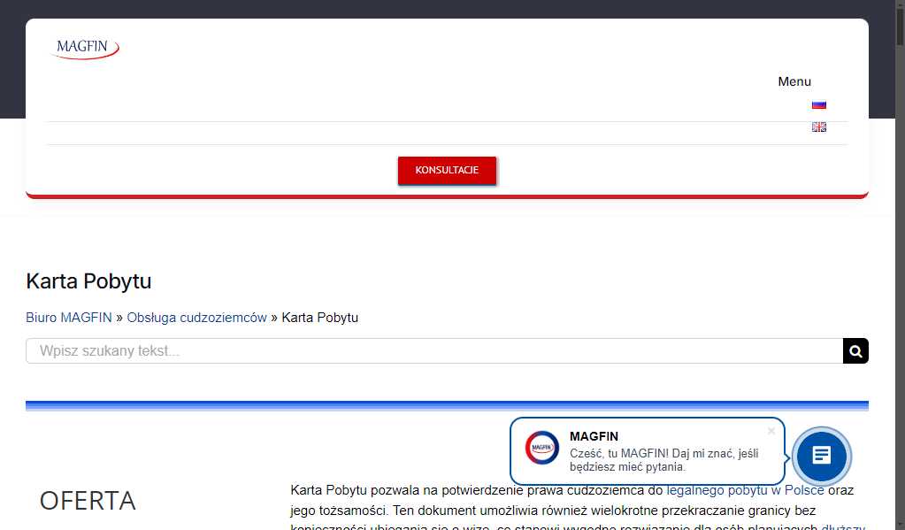 Karta pobytu od A do Z - Skutecznie z MAGFIN